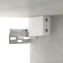 Mueble con espejo y luces LED gris hormigón 76x15x55 cm de vidaXL, Tocadores de baño - Ref: Foro24-808859, Precio: 54,92 €, D...