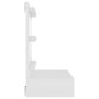 Mueble con espejo y luces LED blanco 60x31,5x62 cm de vidaXL, Tocadores de baño - Ref: Foro24-808882, Precio: 73,60 €, Descue...