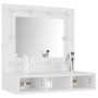 Mueble con espejo y luces LED blanco 60x31,5x62 cm de vidaXL, Tocadores de baño - Ref: Foro24-808882, Precio: 73,60 €, Descue...