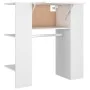 Mueble de recibidor madera de ingeniería blanco 97,5x37x99 cm de vidaXL, Taquillas y armarios de almacenamiento - Ref: Foro24...