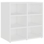 Mueble zapatero blanco 52,5x30x50 cm de vidaXL, Taquillas y armarios de almacenamiento - Ref: Foro24-808684, Precio: 52,37 €,...