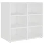 Mueble zapatero blanco 52,5x30x50 cm de vidaXL, Taquillas y armarios de almacenamiento - Ref: Foro24-808684, Precio: 51,72 €,...