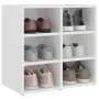 Mueble zapatero blanco 52,5x30x50 cm de vidaXL, Taquillas y armarios de almacenamiento - Ref: Foro24-808684, Precio: 51,72 €,...