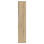 Mueble con espejo y LED color roble Sonoma 91x15x76,5 cm de vidaXL, Tocadores de baño - Ref: Foro24-808867, Precio: 83,51 €, ...