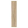 Mueble con espejo y LED color roble Sonoma 91x15x76,5 cm de vidaXL, Tocadores de baño - Ref: Foro24-808867, Precio: 82,35 €, ...