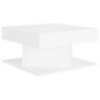 Mesa de centro madera contrachapada blanco 57x57x30 cm de vidaXL, Mesas de centro - Ref: Foro24-808368, Precio: 52,08 €, Desc...