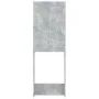 Armario de lavadora gris hormigón 64x25,5x190 cm de vidaXL, Accesorios para lavadoras y secadoras - Ref: Foro24-808417, Preci...