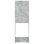 Armario de lavadora gris hormigón 64x25,5x190 cm de vidaXL, Accesorios para lavadoras y secadoras - Ref: Foro24-808417, Preci...