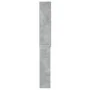 Armario de lavadora gris hormigón 64x25,5x190 cm de vidaXL, Accesorios para lavadoras y secadoras - Ref: Foro24-808417, Preci...