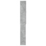 Armario de lavadora gris hormigón 64x25,5x190 cm de vidaXL, Accesorios para lavadoras y secadoras - Ref: Foro24-808417, Preci...