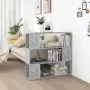 Estantería/divisor de espacios gris hormigón 100x24x94 cm de vidaXL, Librerías y estanterías - Ref: Foro24-809183, Precio: 49...