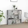 Estantería/divisor de espacios gris hormigón 100x24x94 cm de vidaXL, Librerías y estanterías - Ref: Foro24-809183, Precio: 49...