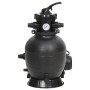 Filtro de arena para piscina con prefiltro negro de vidaXL, Filtros para piscinas y spa - Ref: Foro24-93396, Precio: 205,42 €...