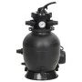 Poolsandfilter mit schwarzem Vorfilter von vidaXL, Pool- und Spa-Filter - Ref: Foro24-93396, Preis: 199,70 €, Rabatt: %