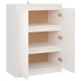 Aparador madera maciza de pino blanco 60x36x84 cm de vidaXL, Aparadores - Ref: Foro24-808109, Precio: 101,05 €, Descuento: %