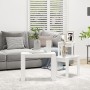 Mesas apilables 3 piezas madera contrachapada blanco de vidaXL, Mesas auxiliares - Ref: Foro24-808603, Precio: 48,47 €, Descu...