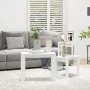 Mesas apilables 3 piezas madera contrachapada blanco de vidaXL, Mesas auxiliares - Ref: Foro24-808603, Precio: 47,92 €, Descu...
