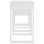 Mesas apilables 3 piezas madera contrachapada blanco de vidaXL, Mesas auxiliares - Ref: Foro24-808603, Precio: 47,92 €, Descu...