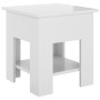 Mesa de centro madera de ingeniería blanco brillo 40x40x42 cm de vidaXL, Mesas de centro - Ref: Foro24-810277, Precio: 35,47 ...