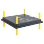 Placa calefactora para pollitos y patitos 40x40 cm de vidaXL, Almohadillas calefactoras para mascotas - Ref: Foro24-171440, P...