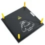 Placa calefactora para pollitos y patitos 40x40 cm de vidaXL, Almohadillas calefactoras para mascotas - Ref: Foro24-171440, P...