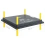 Placa calefactora para pollitos y patitos 40x40 cm de vidaXL, Almohadillas calefactoras para mascotas - Ref: Foro24-171440, P...