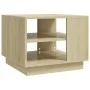 Mesa de centro madera de ingeniería roble Sonoma 55x55x43 cm de vidaXL, Mesas de centro - Ref: Foro24-810292, Precio: 47,47 €...