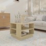 Mesa de centro madera de ingeniería roble Sonoma 55x55x43 cm de vidaXL, Mesas de centro - Ref: Foro24-810292, Precio: 47,93 €...