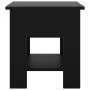 Black engineered wood coffee table 40x40x42 cm by vidaXL, Coffee table - Ref: Foro24-810272, Price: 31,69 €, Discount: %