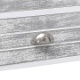 Mueble para TV madera de paulownia blanco y gris 108x30x40 cm de vidaXL, Muebles TV - Ref: Foro24-338513, Precio: 103,07 €, D...