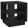Mesa de centro de madera de ingeniería negra 40x40x43 cm de vidaXL, Mesas de centro - Ref: Foro24-810299, Precio: 38,78 €, De...