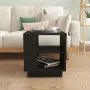 Mesa de centro de madera de ingeniería negra 40x40x43 cm de vidaXL, Mesas de centro - Ref: Foro24-810299, Precio: 38,78 €, De...