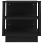 Mesa de centro de madera de ingeniería negra 40x40x43 cm de vidaXL, Mesas de centro - Ref: Foro24-810299, Precio: 38,78 €, De...