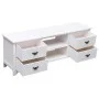Mueble para TV antiguo madera de paulownia blanco 108x30x40 cm de vidaXL, Muebles TV - Ref: Foro24-338522, Precio: 102,04 €, ...