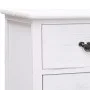 Mueble para TV antiguo madera de paulownia blanco 108x30x40 cm de vidaXL, Muebles TV - Ref: Foro24-338522, Precio: 102,04 €, ...