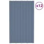Verzinktes Stahldachpaneel grau 12 Stück 80x45 cm von vidaXL, Decke - Ref: Foro24-317201, Preis: 52,18 €, Rabatt: %
