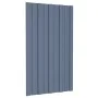 Verzinktes Stahldachpaneel grau 12 Stück 80x45 cm von vidaXL, Decke - Ref: Foro24-317201, Preis: 52,18 €, Rabatt: %