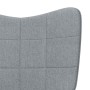 Sillón de relax de tela gris claro en Sillones | Comprar online en Foru.es