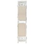 Biombo divisor de 3 paneles de tela color crema 105x165 cm de vidaXL, Divisores de ambientes - Ref: Foro24-338558, Precio: 55...