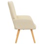 Sillón de relax de tela crema en Sillones | Comprar online en Foru.es