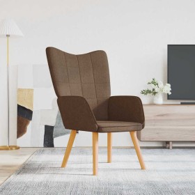 Sillón de relax de tela marrón en Sillones | Comprar online en Foru.es