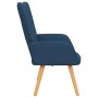 Sillón de relax de tela azul en Sillones | Comprar online en Foru.es
