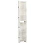 Biombo de 3 paneles madera blanco envejecido 105x165 cm de vidaXL, Divisores de ambientes - Ref: Foro24-338570, Precio: 88,87...