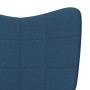 Sillón de relax de tela azul en Sillones | Comprar online en Foru.es