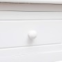 Escritorio de madera maciza de Paulownia blanco 108x45x76 cm de vidaXL, Escritorios - Ref: Foro24-338537, Precio: 113,51 €, D...