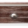 Aparador madera maciza de Paulownia marrón viejo 108x30x76 cm de vidaXL, Aparadores - Ref: Foro24-338544, Precio: 104,77 €, D...