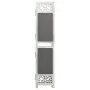 Biombo divisor de 4 paneles de tela gris 140x165 cm de vidaXL, Divisores de ambientes - Ref: Foro24-338555, Precio: 61,52 €, ...