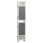Biombo divisor de 4 paneles de tela gris 140x165 cm de vidaXL, Divisores de ambientes - Ref: Foro24-338555, Precio: 61,52 €, ...
