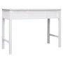 Schreibtisch aus massivem Paulownia-Holz, weiß, 108 x 45 x 76 cm von vidaXL, Schreibtische - Ref: Foro24-338535, Preis: 115,0...