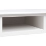 Escritorio de madera maciza de Paulownia blanco 108x45x76 cm de vidaXL, Escritorios - Ref: Foro24-338535, Precio: 115,78 €, D...